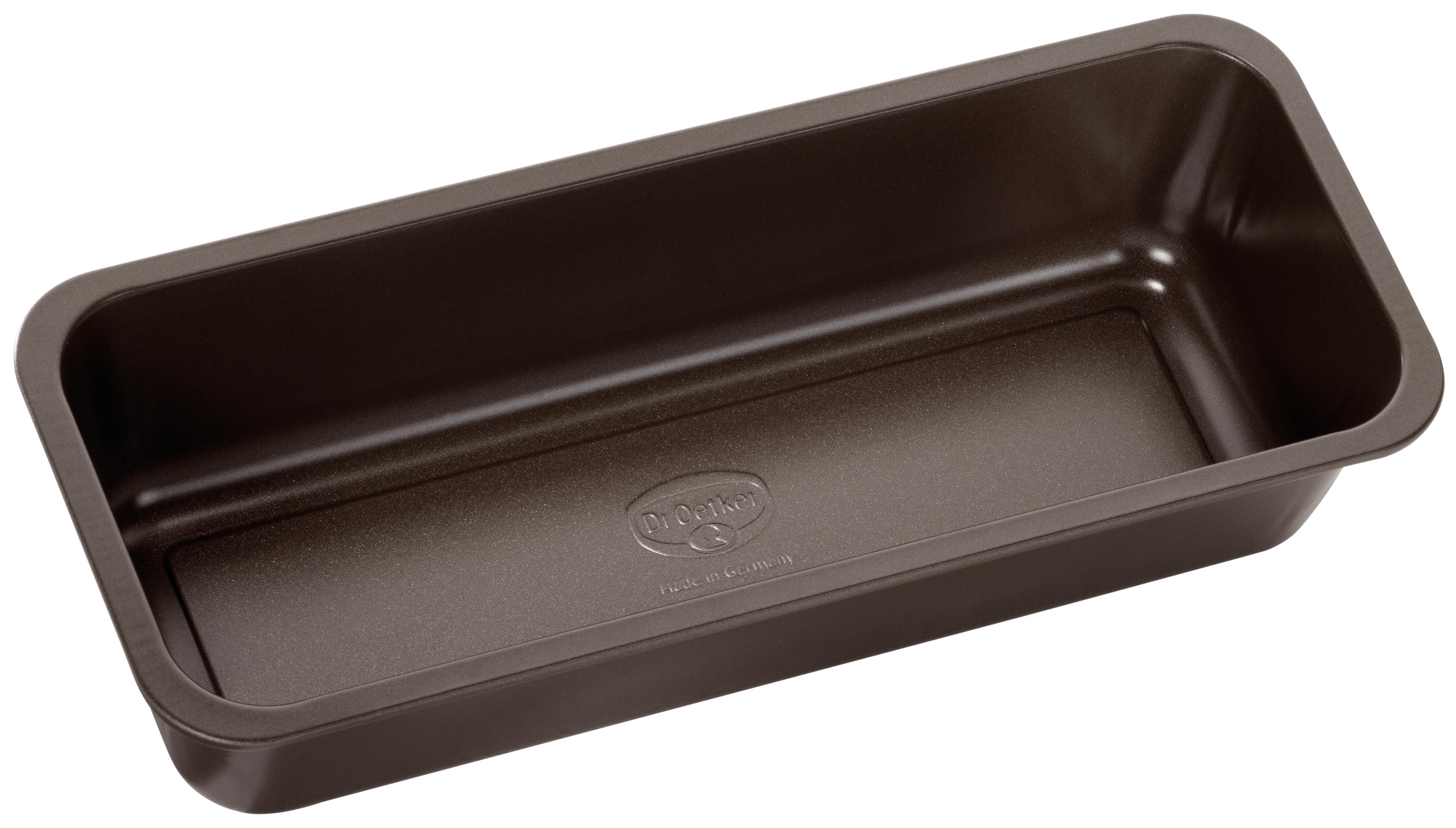 Kastenform L/B/H: ca. 30/12/6,5 cm, Stahl - Braun, Metall (30/12/6,5cm) - Dr.Oetker