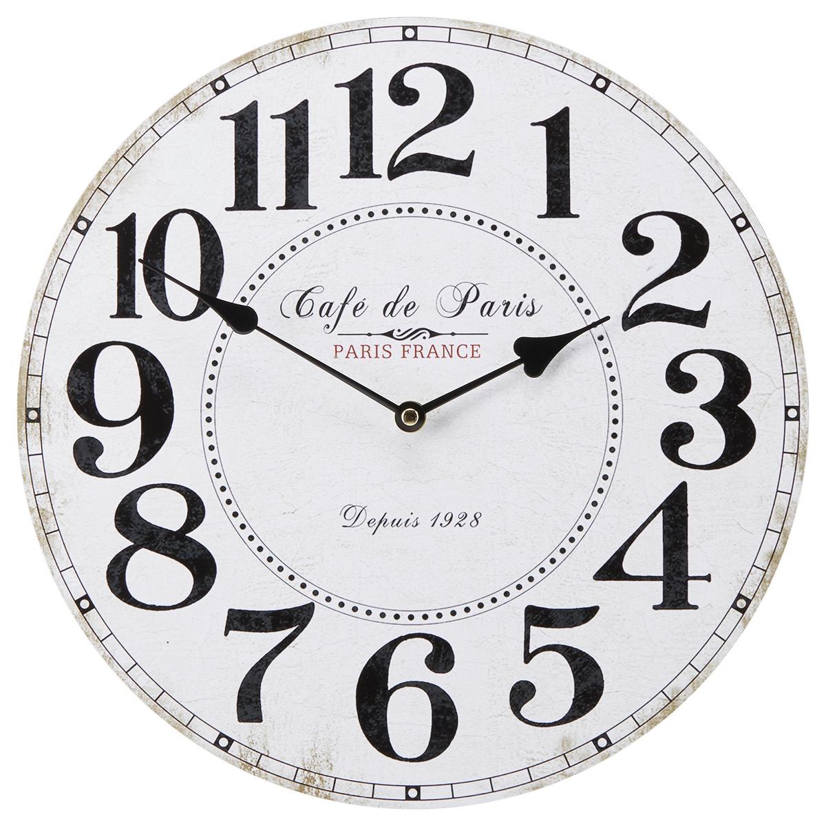 Wanduhr Alexandros Versch. Designs, D: 35 Cm - Multicolor, Basics, Papier/Holzwerkstoff (35cm) - Luca Bessoni