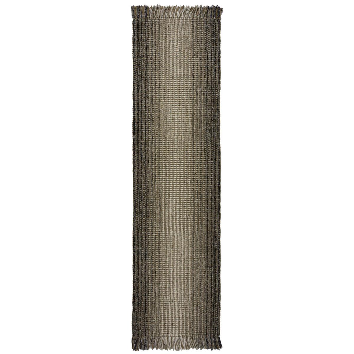 Läufer Ombre - Grau, KONVENTIONELL, Textil (60/230cm)