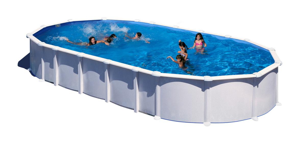 Pool-Set Gre Pool Kitprov9188 - Weiß, KONVENTIONELL, Metall (920/505/132cm) - Gre