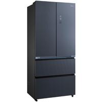 French-Door Mdrf705bie70 - Schwarz/Weiß, MODERN (83.3/191/60cm) - Midea