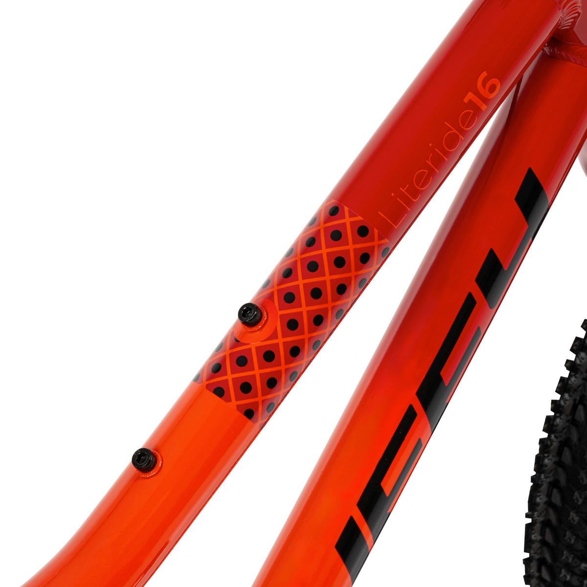 Kinderfahrrad Literide Rot, 16 Zoll - Rot, Basics, Metall (35/85/117cm)