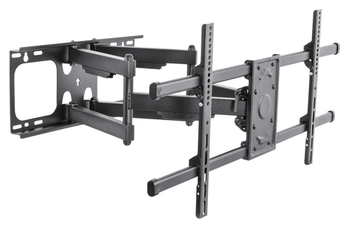 Fali Tv-tartó Lcdh 31 - fekete, fém (25/80/6cm)