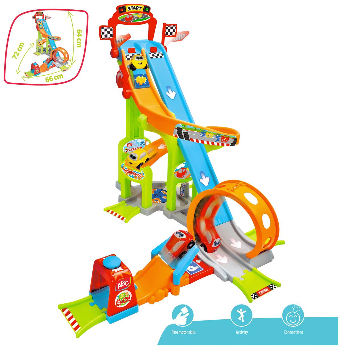 Jays Jump N Fun Tower“-Bahn für Kleinkinder ab 1 Jahr - Multicolor, Basics, Kunststoff (66/72/64cm)