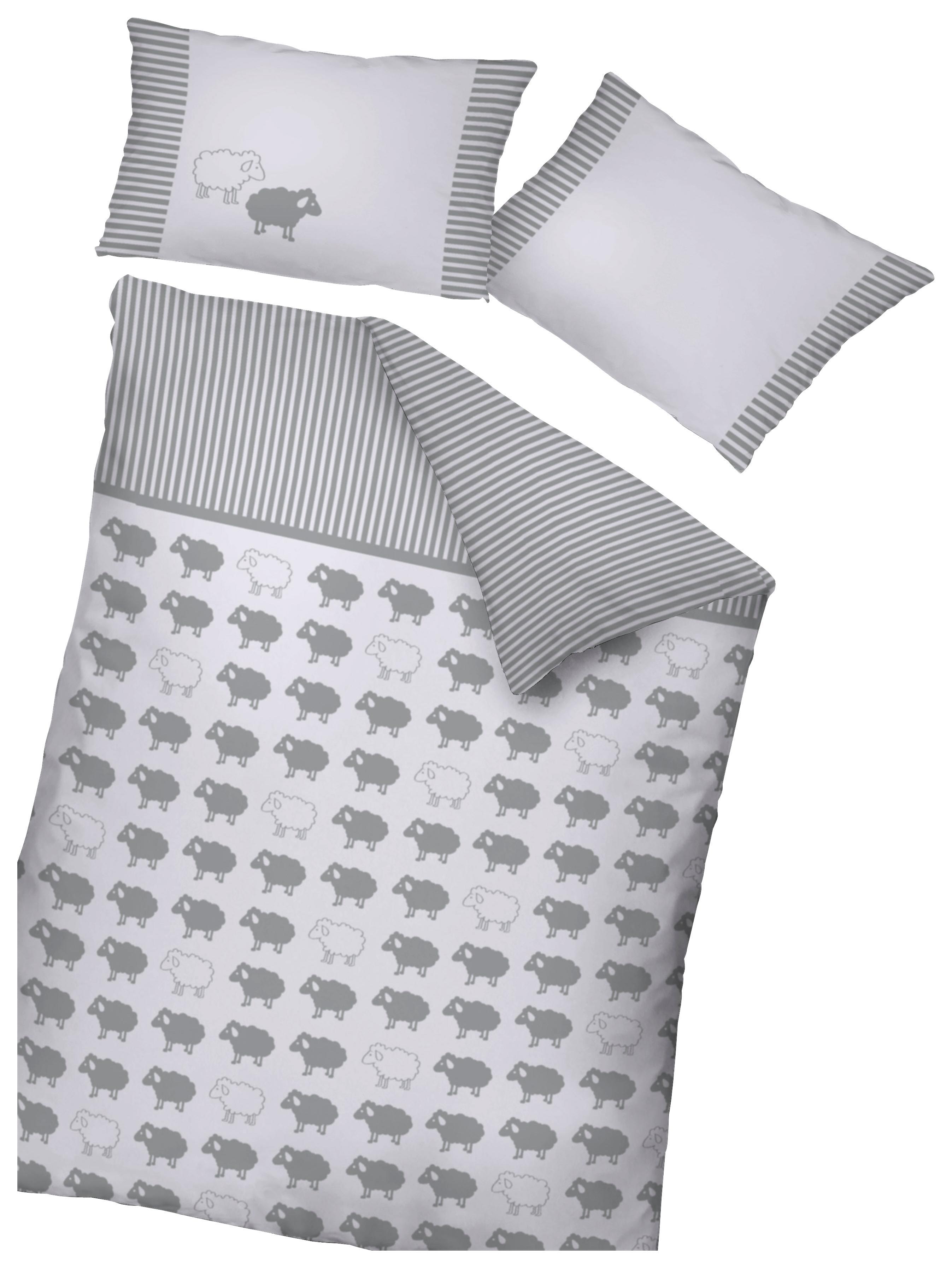 Baba-ágyneműhuzat-garnitúra Sheep - konvencionális, Textil - Ombra