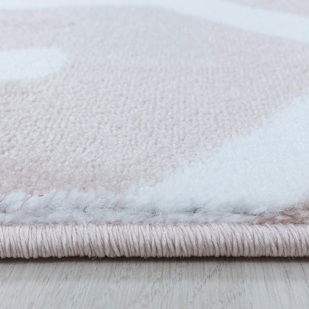 Webteppich Pink Naturfaser Costa 200x290 Cm - Pink, Design, Textil (200/290cm)