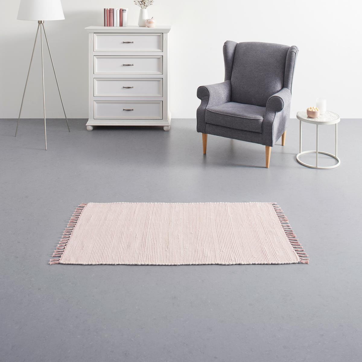 HADROVÝ KOBEREC Julia 2, 70/130cm, růžová - růžová, Romantický / Rustikální, textil (70/130cm) - Modern Living
