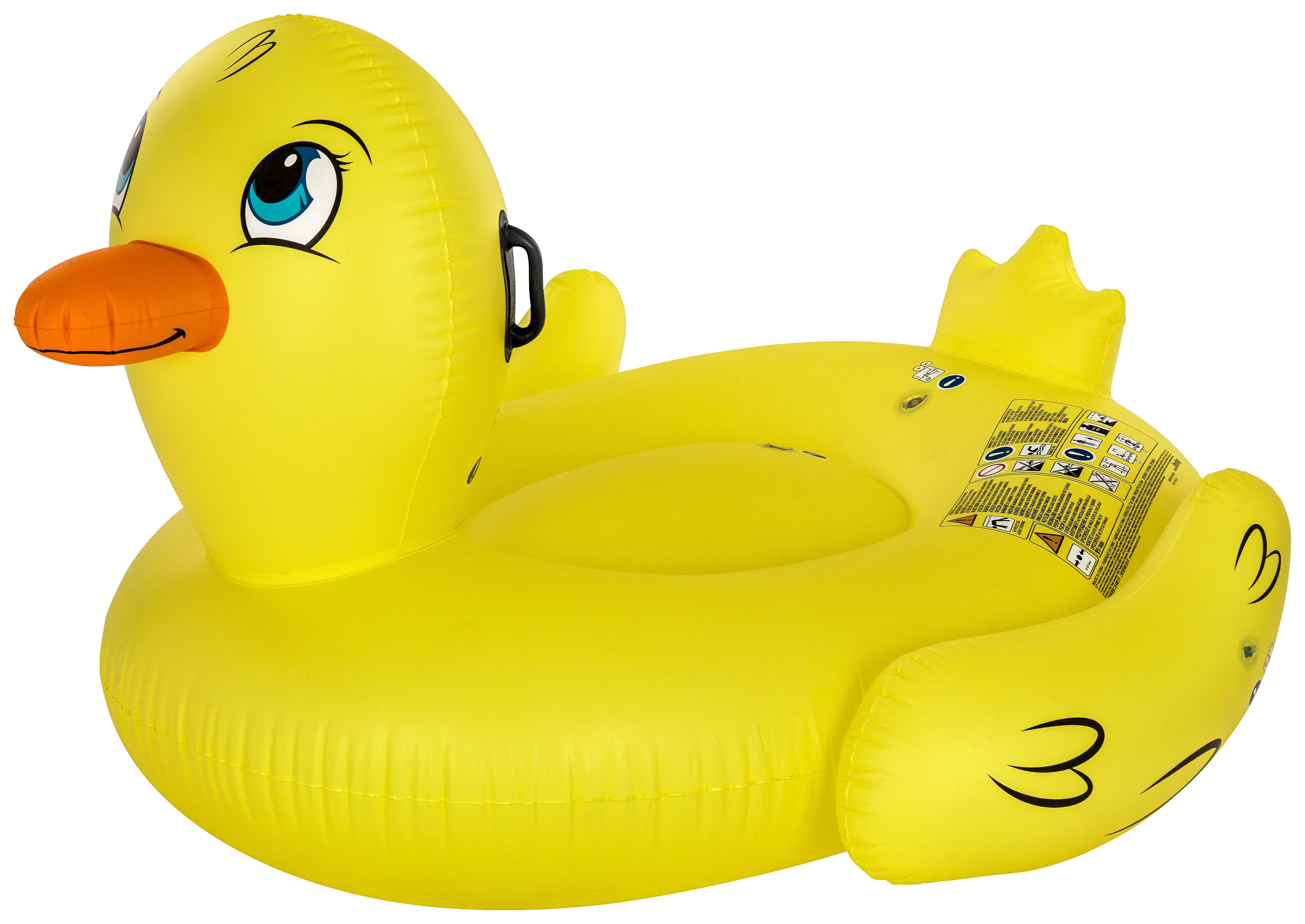 Plovoucí Zvíře Ducky - žlutá, umělá hmota (186/127cm) - Mömax modern living