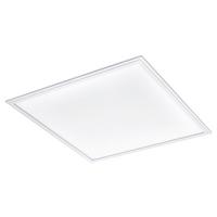 Led-paneel Salobrena 1 L: 59,5 Cm - Weiß, Basics, Kunststoff/Metall (59,5/59,5/5cm)