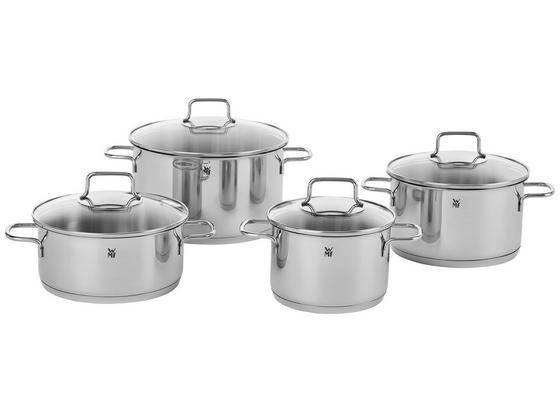Kochtopfset Astoria - Edelstahlfarben, KONVENTIONELL, Glas/Metall - WMF Kochtopfset Astoria - Edelstahlfarben, KONVENTIONELL, Glas/Metall - WMF