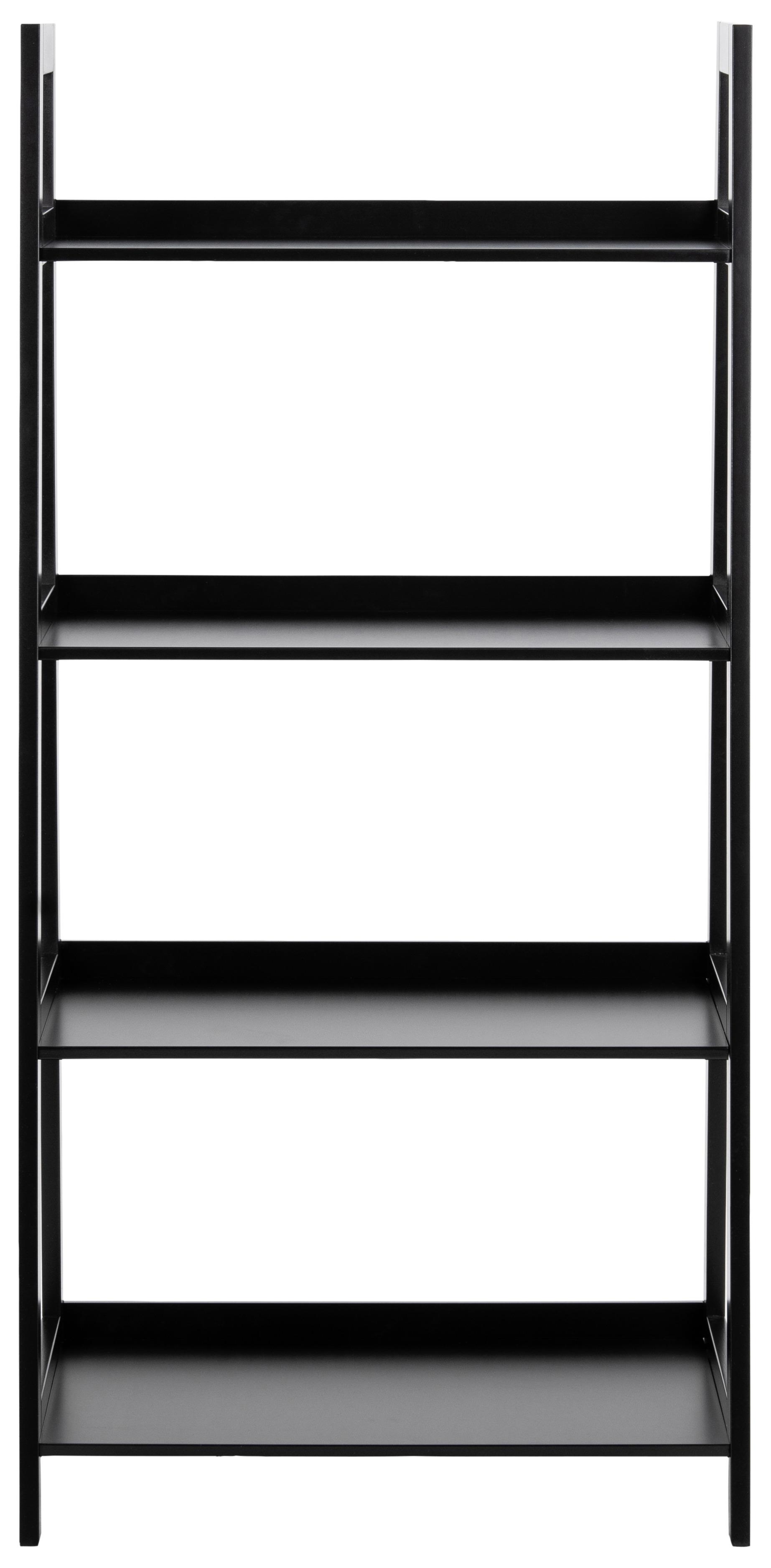 Regal Wally B: 63cm Schwarz Wally - Schwarz, KONVENTIONELL, Holzwerkstoff (63/130/40cm) - MID.YOU