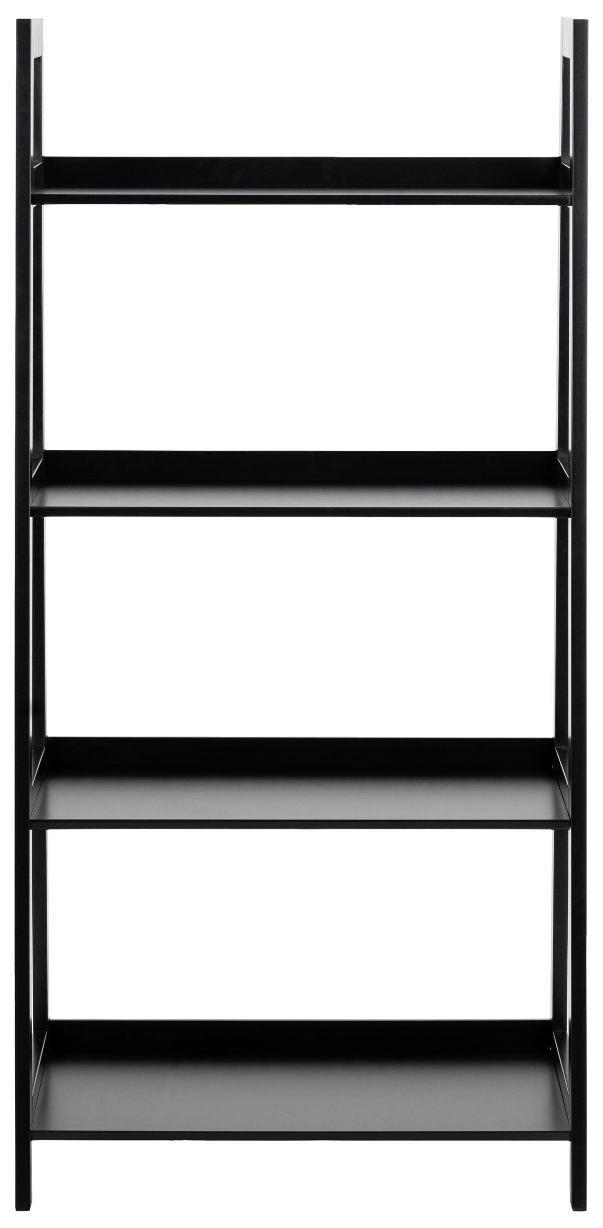 Regal Wally B: 63cm Schwarz Wally - Schwarz, KONVENTIONELL, Holzwerkstoff (63/130/40cm) - MID.YOU