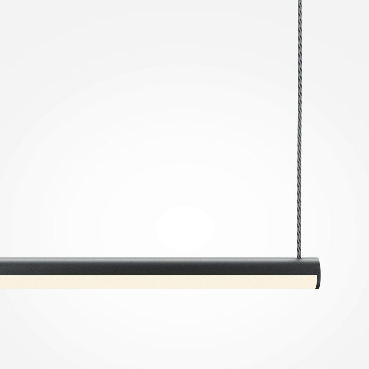 Pendelleuchte Halo - Schwarz, Basics, Metall (120/17/26,7cm) - MAYTONI