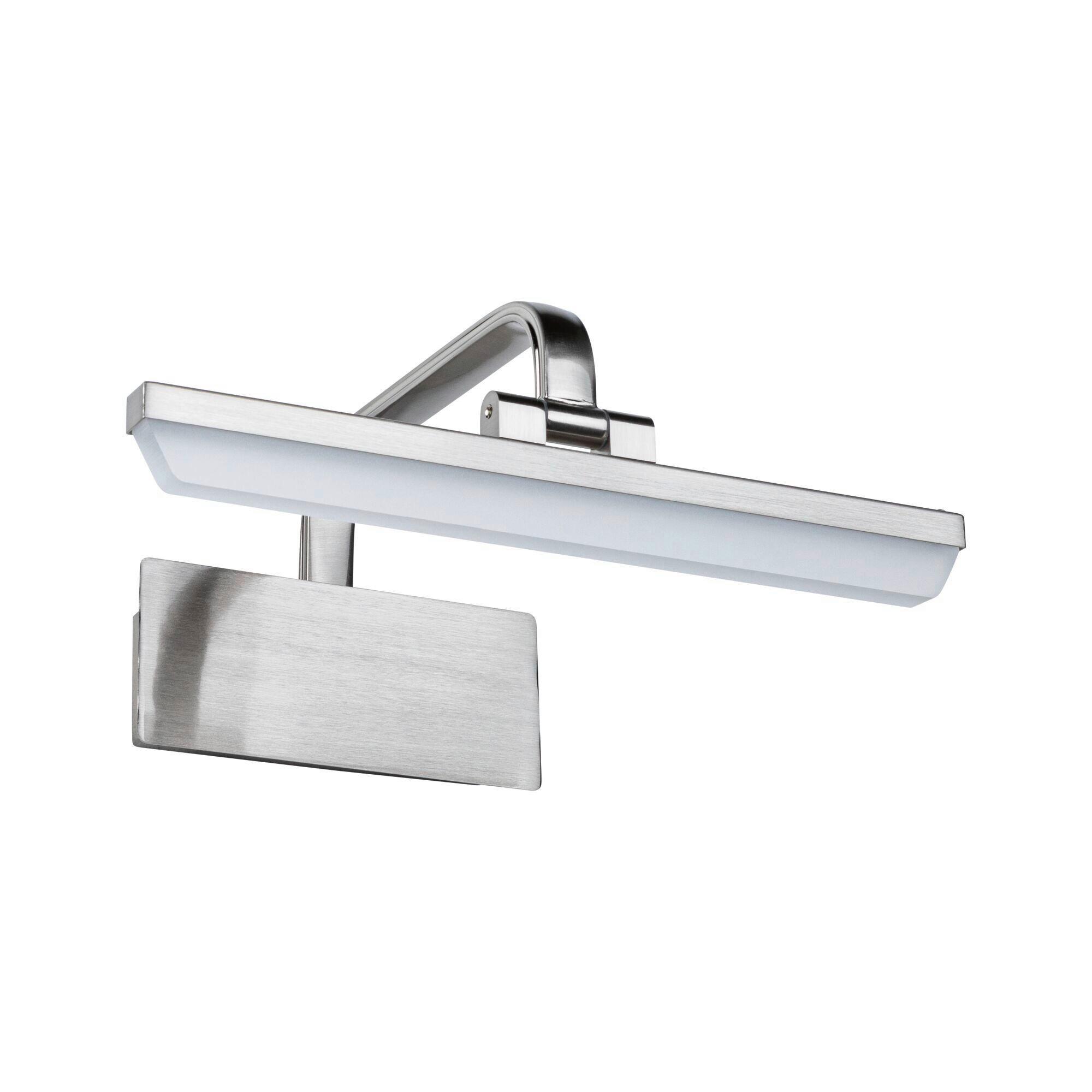 Bilderleuchte 95571 Alufarben, Warmweiß Mit 1x Led - Alufarben, Basics, Metall (30/12,5cm) - Paulmann