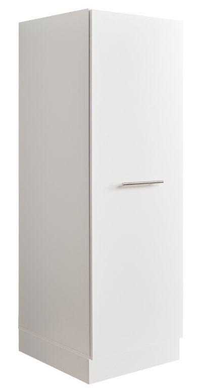 Skrinka do práčovne - biela - biela, Basics, kompozitné drevo (50/162/67,5cm)