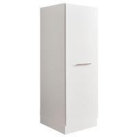 Skrinka do práčovne - biela - biela, Basics, kompozitné drevo (50/162/67,5cm)