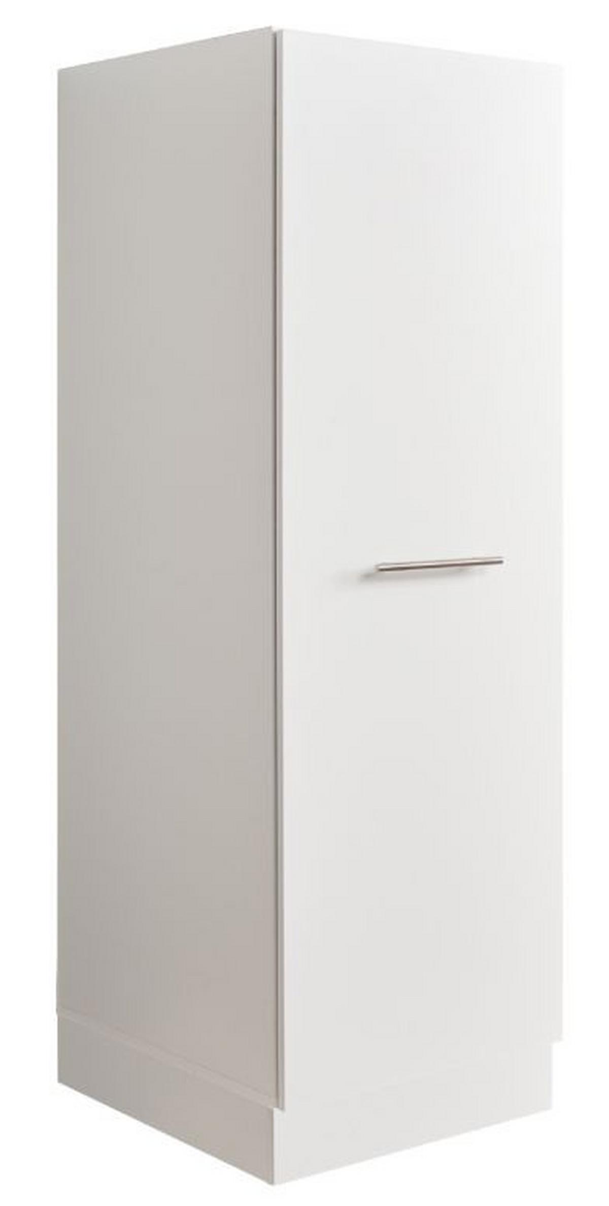 Skrinka do práčovne - biela - biela, Basics, kompozitné drevo (50/162/67,5cm)