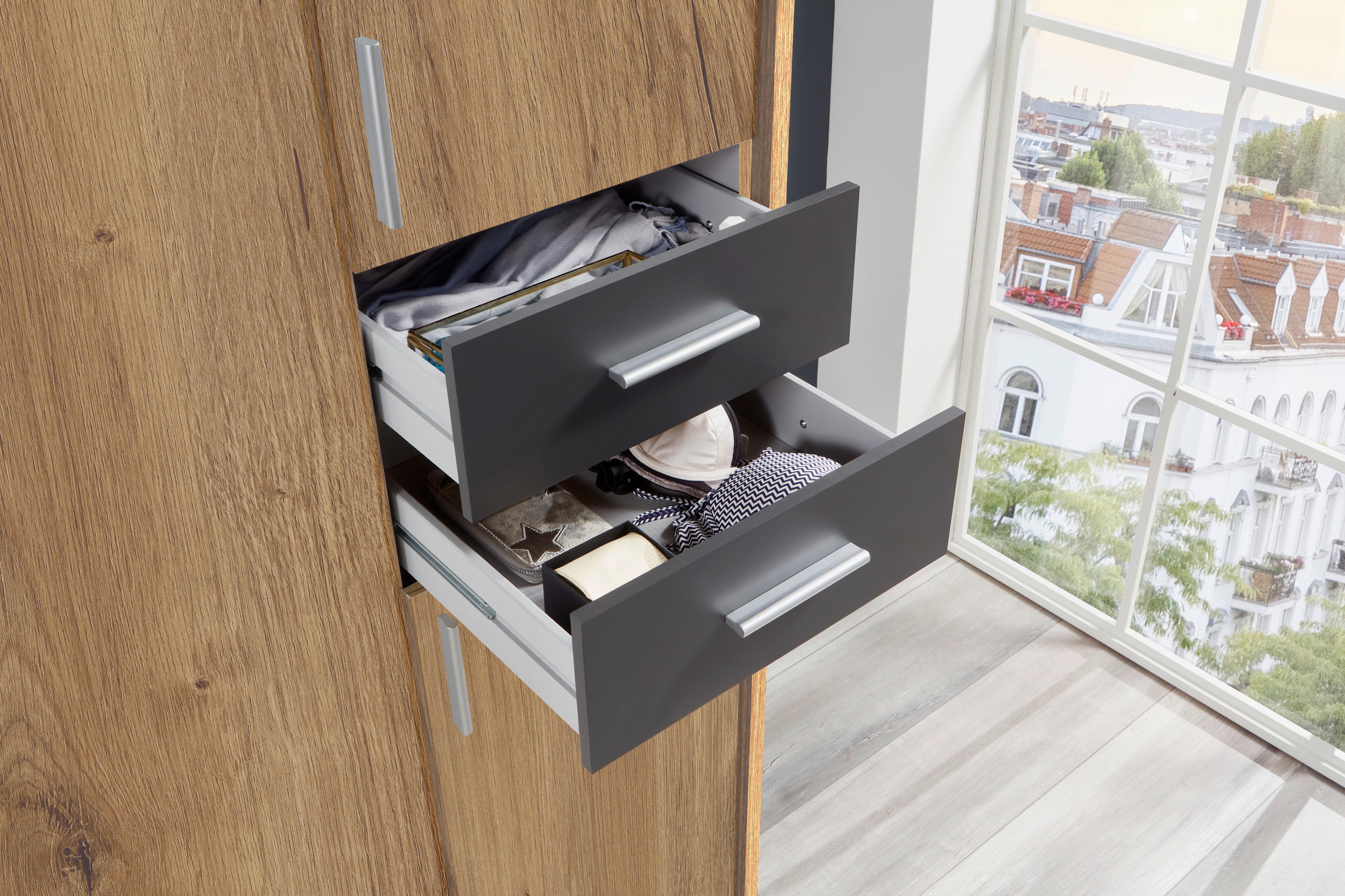 Moderner Drehtürenschrank