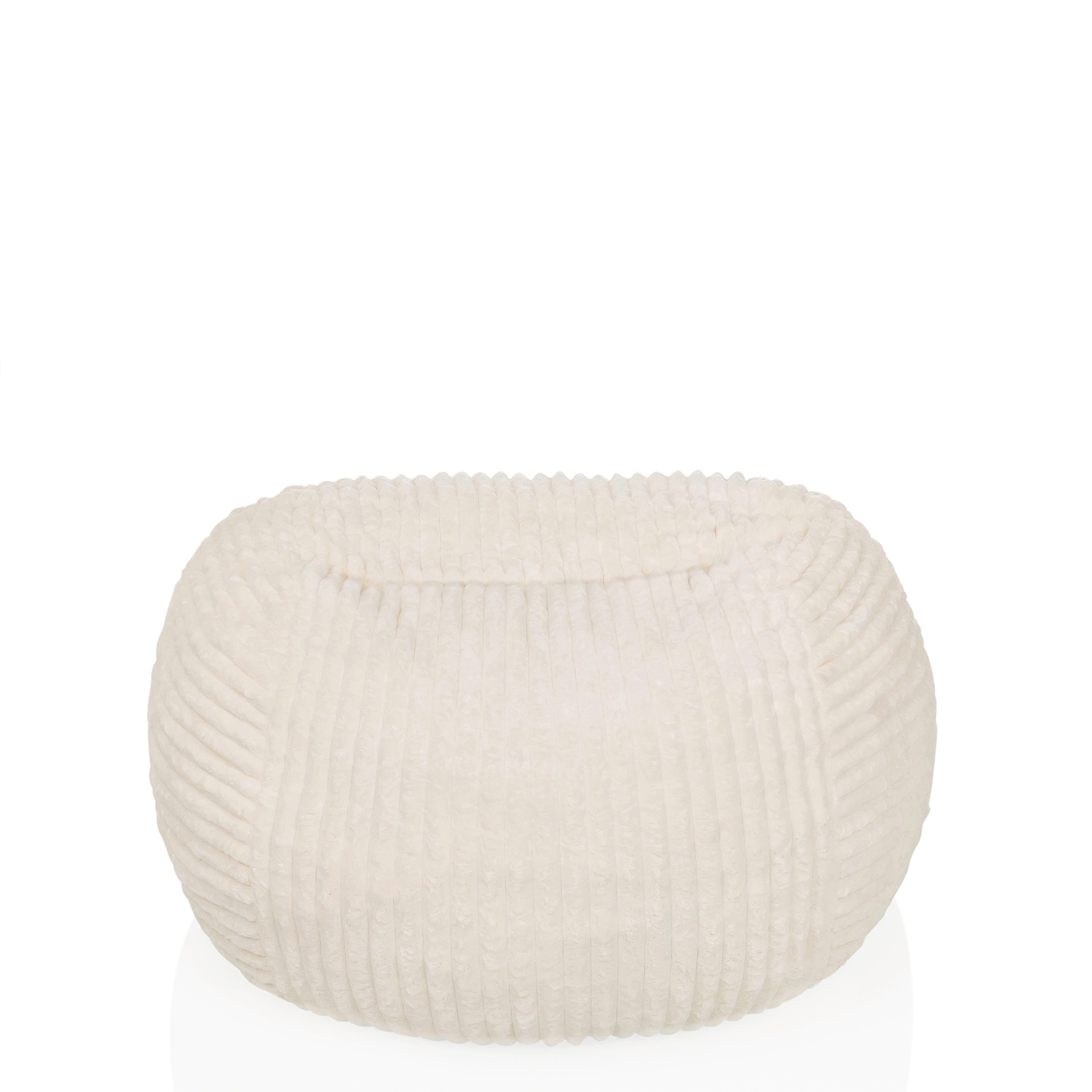 SITZSACK Sitzolo Beige B: 90cm - Beige, MODERN, Textil (90/50/57cm) - MID.YOU