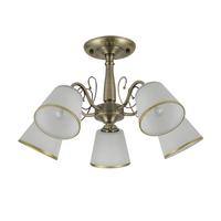 Deckenleuchte 35-26583 Losanna - Weiß/Bronzefarben, KONVENTIONELL, Metall (54/54/30cm)