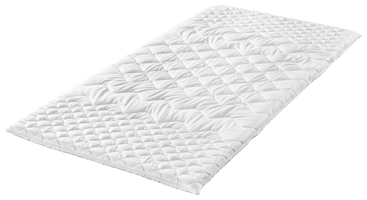 Topper Medisan Softly 90x200 Polyurethanschaumkern 7 Zonen - Weiß, Basics, Textil (90/200cm) - FAN