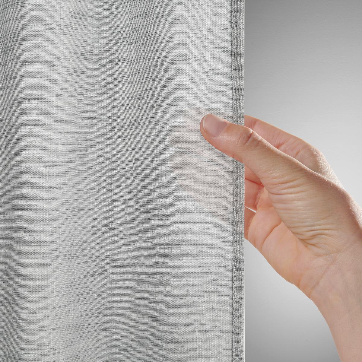 HOTOVÝ ZÁVĚS Sigrid, 140/245cm - šedá, Romantický / Rustikální, textil (140/245cm) - Premium Living