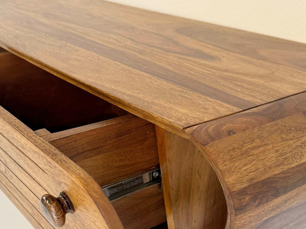 Lowboard Sheeshamfarben B: 160cm - Sheeshamfarben, Natur, Holz (160/50/45cm) - Livetastic