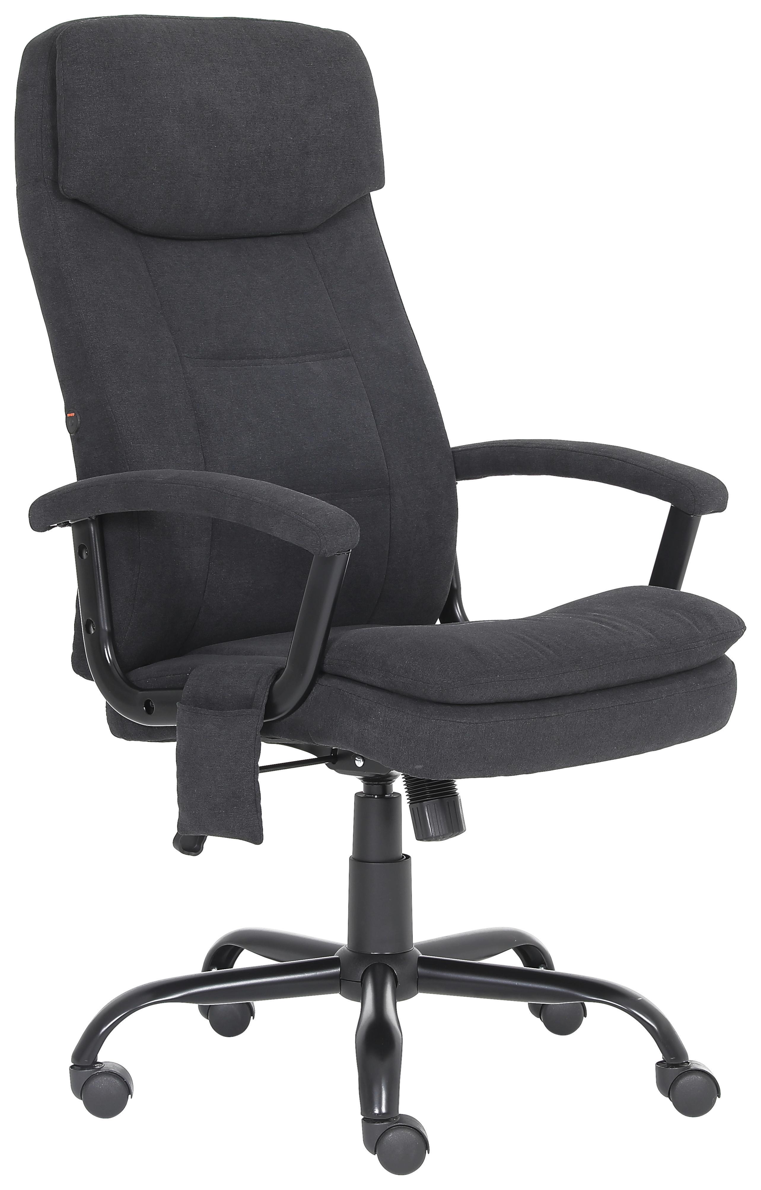 Chefsessel Massage Dunkelgrau B: 62 cm