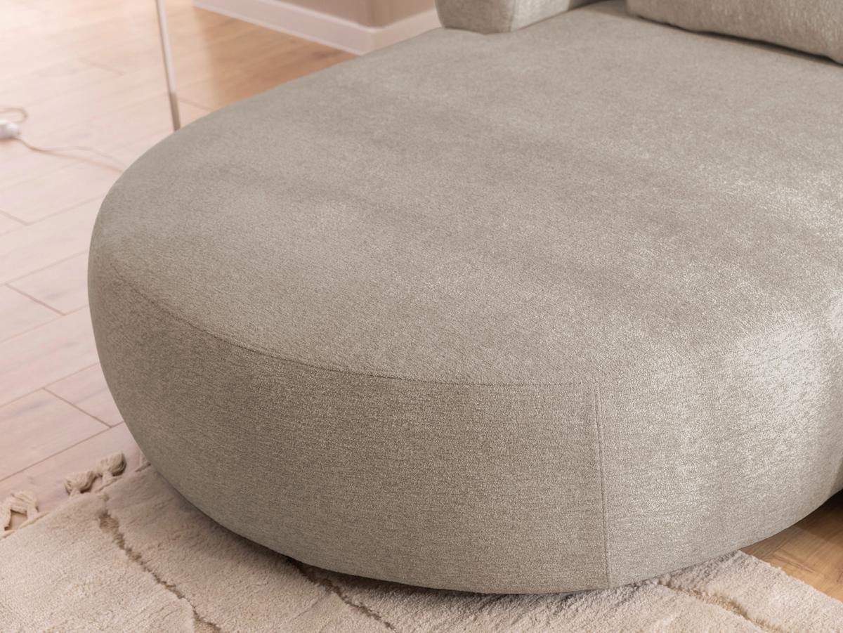 Xxl-sessel Ferro Hellbraun B: 122 Cm - Hellbraun/Schwarz, Design, Textil (122/76/156cm) - Livetastic