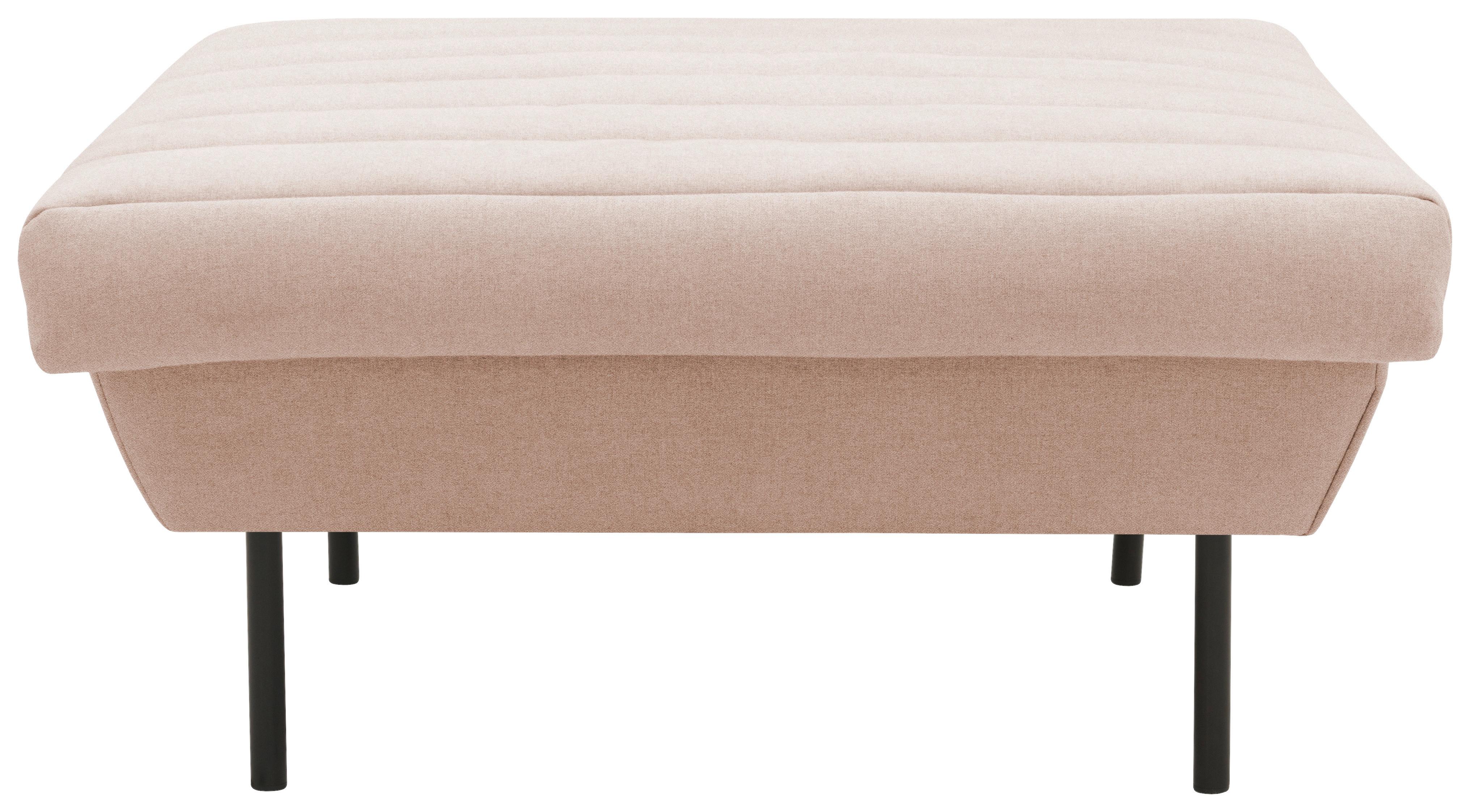 Hocker Looks Ix - Creme/Schwarz, Design, Textil (90/45/105cm) - LOOKS by W.Joop