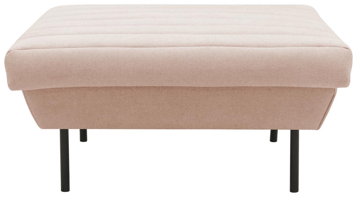 Hocker Looks Ix - Creme/Schwarz, Design, Textil (90/45/105cm) - LOOKS by W.Joop