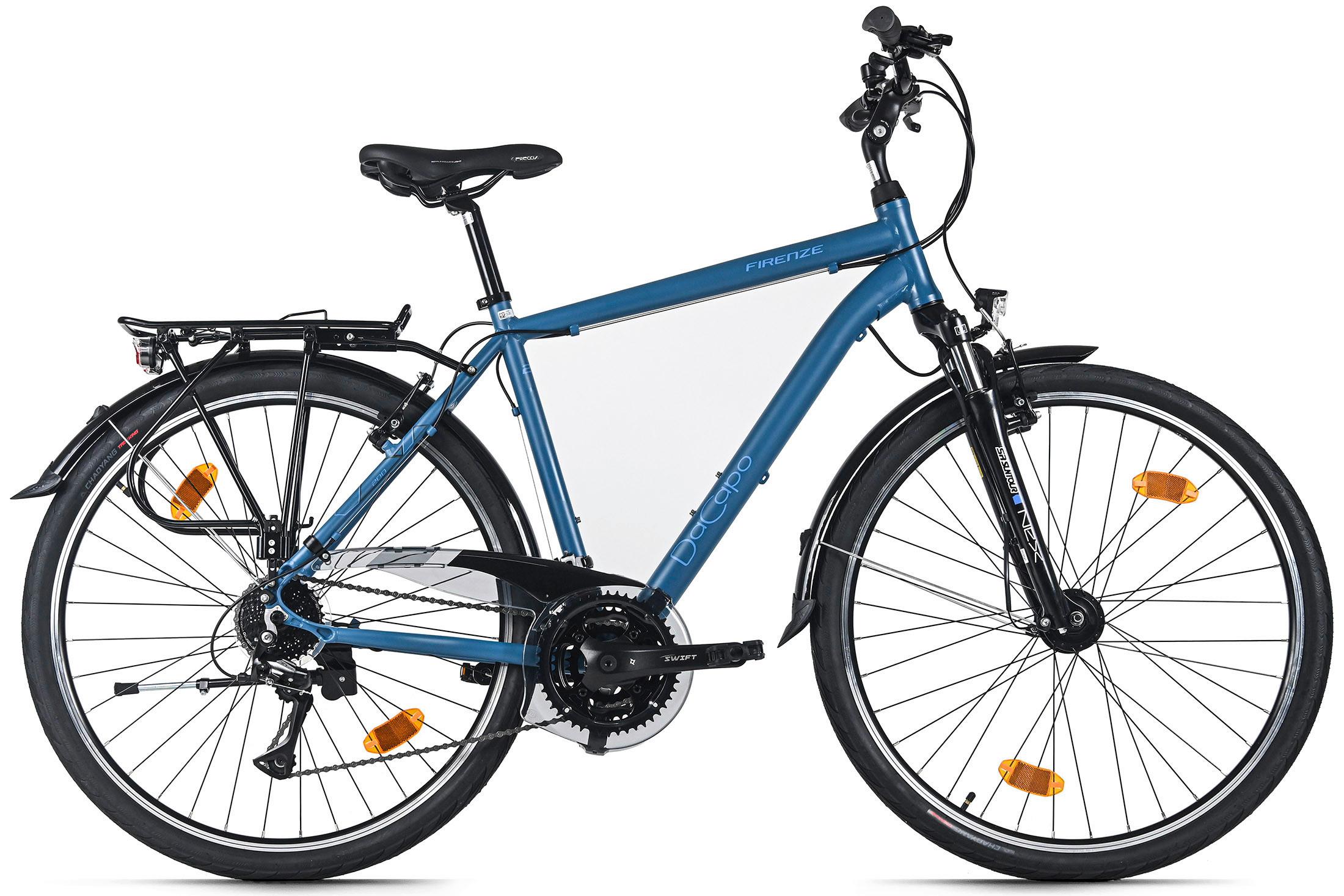 Trekkingbike  Herren 28 Zoll - Blau, Basics, Metall (25/140/60cm)