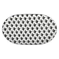 Servírovací podnos Shiva, Ø: ,37,5cm - bílá/černá, Lifestyle, keramika (37,5cm) - Premium Living