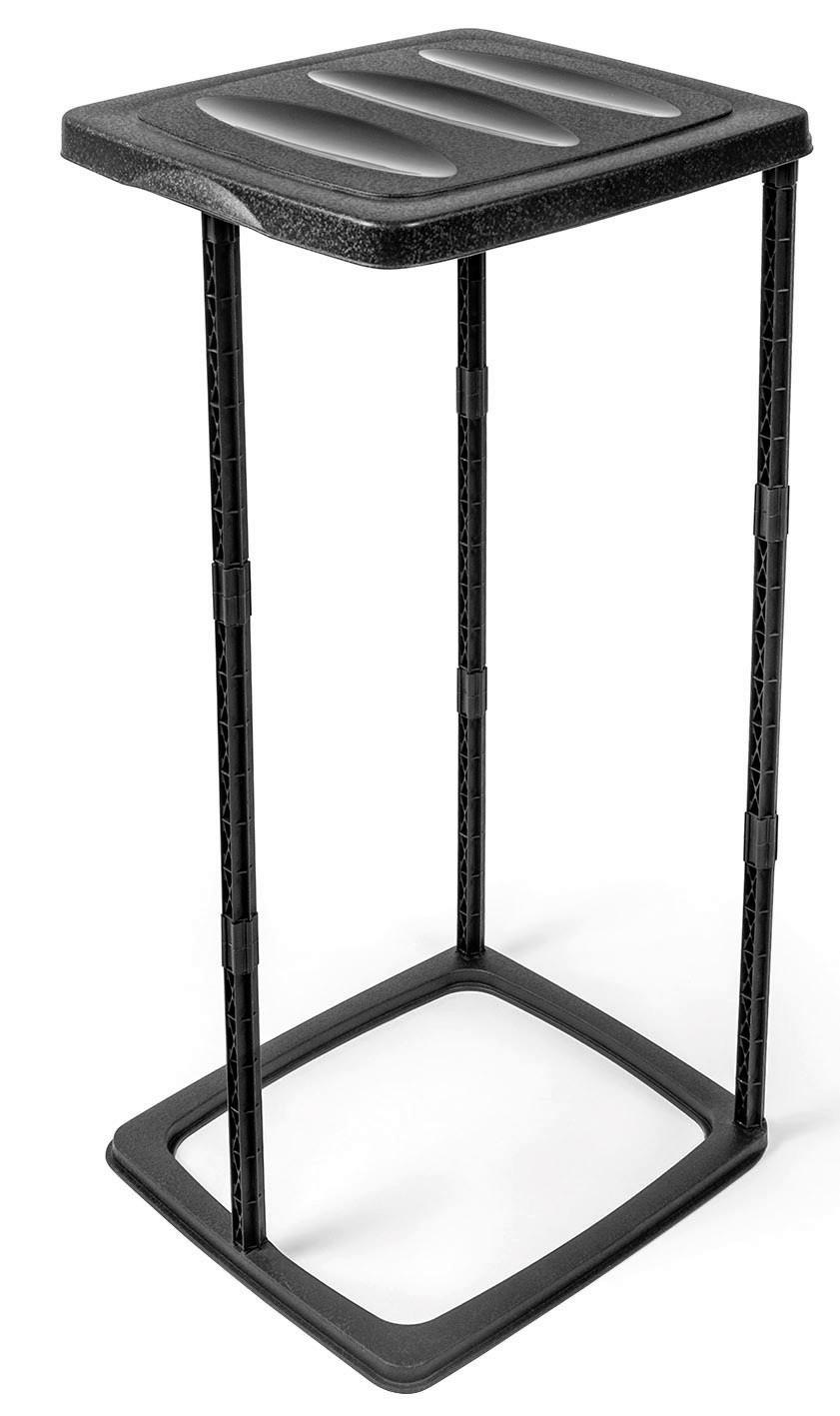 Müllsackständer schwarz - Schwarz, Basics, Kunststoff (35/30/70cm)