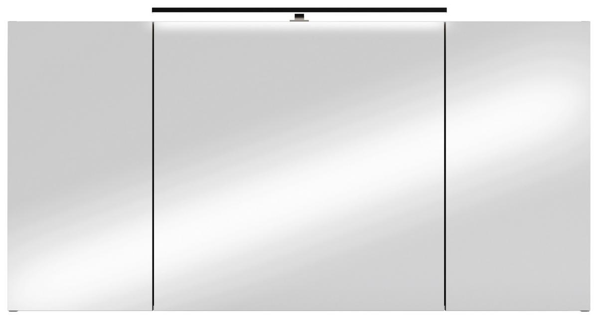 Spiegelschrank Spree Anthrazit B: 120 cm - Anthrazit, MODERN, Glas/Holzwerkstoff (120/60/20cm) - MID.YOU