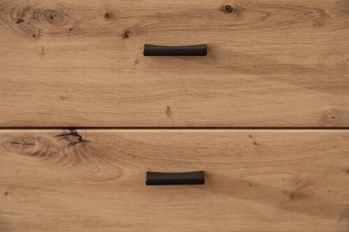 TV-Element Buenos Aires B: 183 cm Anthrazit/Eiche Dekor - Eichefarben/Anthrazit, Design, Holzwerkstoff/Metall (183/60/50cm) - MID.YOU