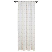 Vorhang Mit Band Franzi 140x245 Cm Rautedesign - Koralle/Silberfarben, ROMANTIK / LANDHAUS, Textil (140/245cm) - James Wood