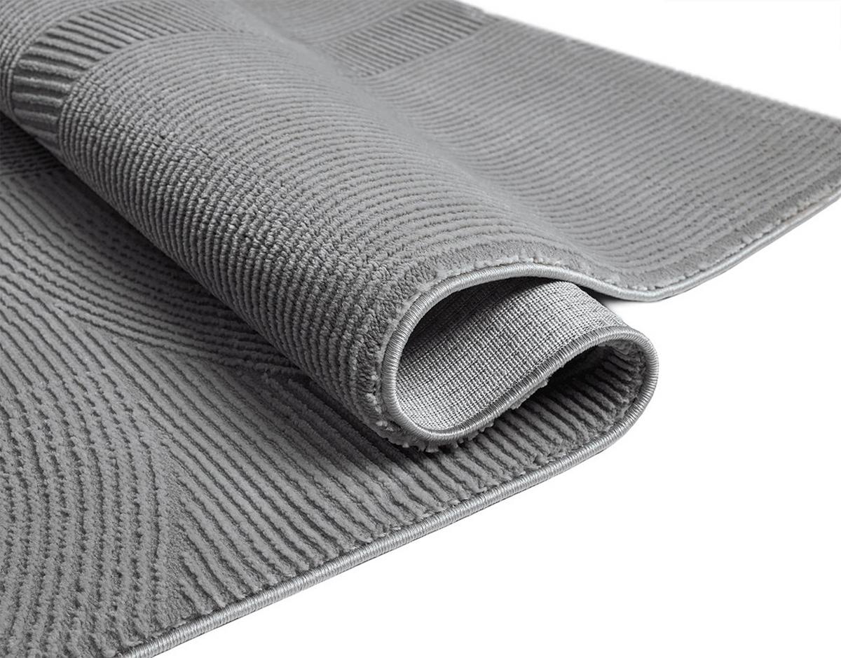 Webteppich Sign - Grau, KONVENTIONELL, Textil (120/170cm)
