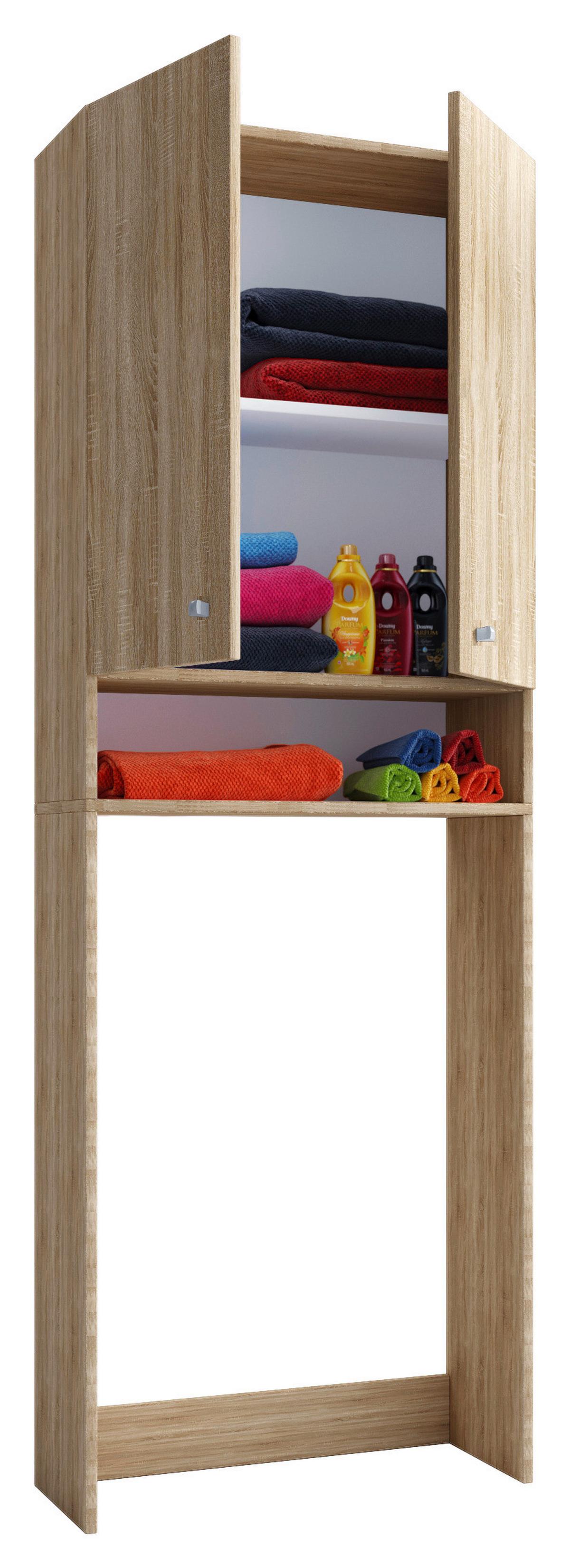 Überbauregal Lona B: 70cm Sonoma Eiche Dekor - Sonoma Eiche, Basics, Holzwerkstoff (64/182/27cm) - MID.YOU