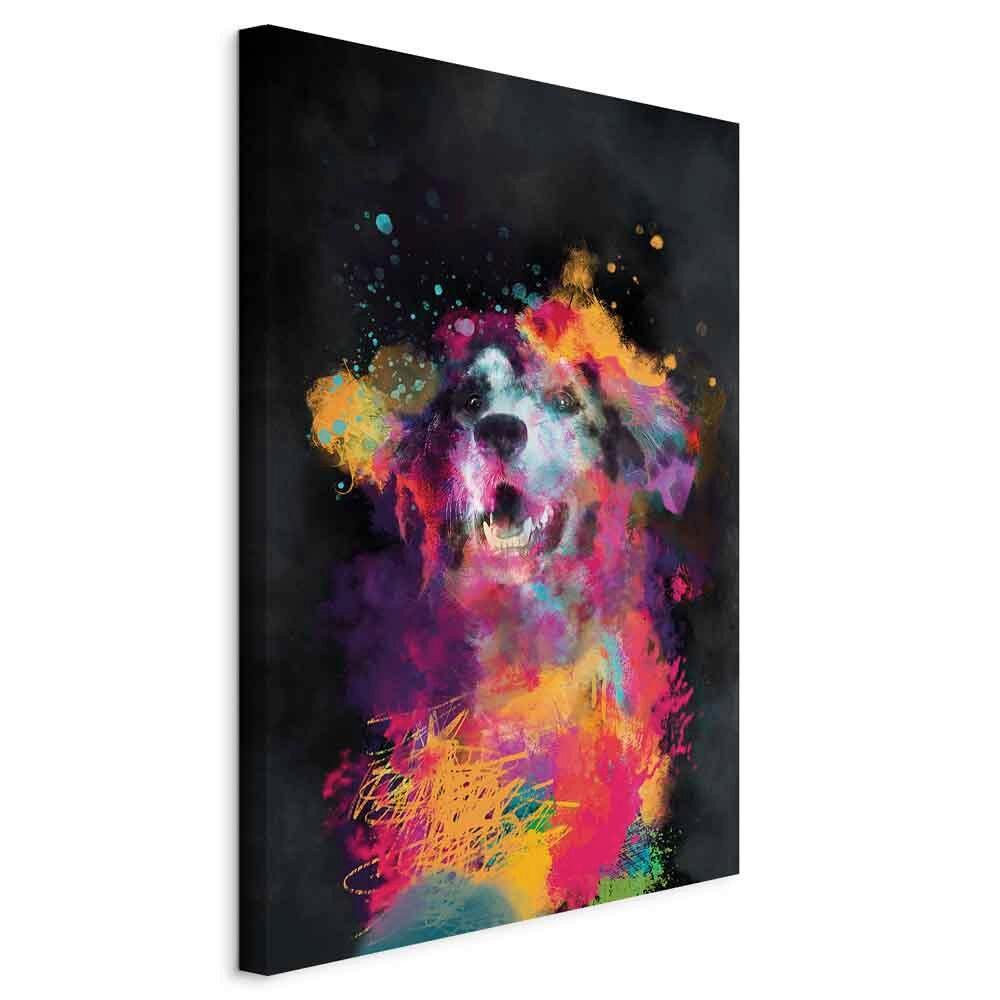 Leinwandbild Multicolor B: 40 cm - Multicolor, Basics, Holzwerkstoff/Textil (40/60/1,2cm) - artgeist