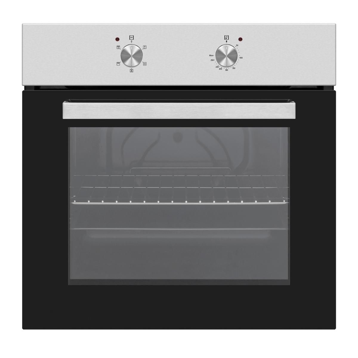 Rohová kuchýň SHADOW včetně 5 spotřebičů a dřezu - šedá/dub San Remo, Moderní, kov/kompozitní dřevo (280/170cm)