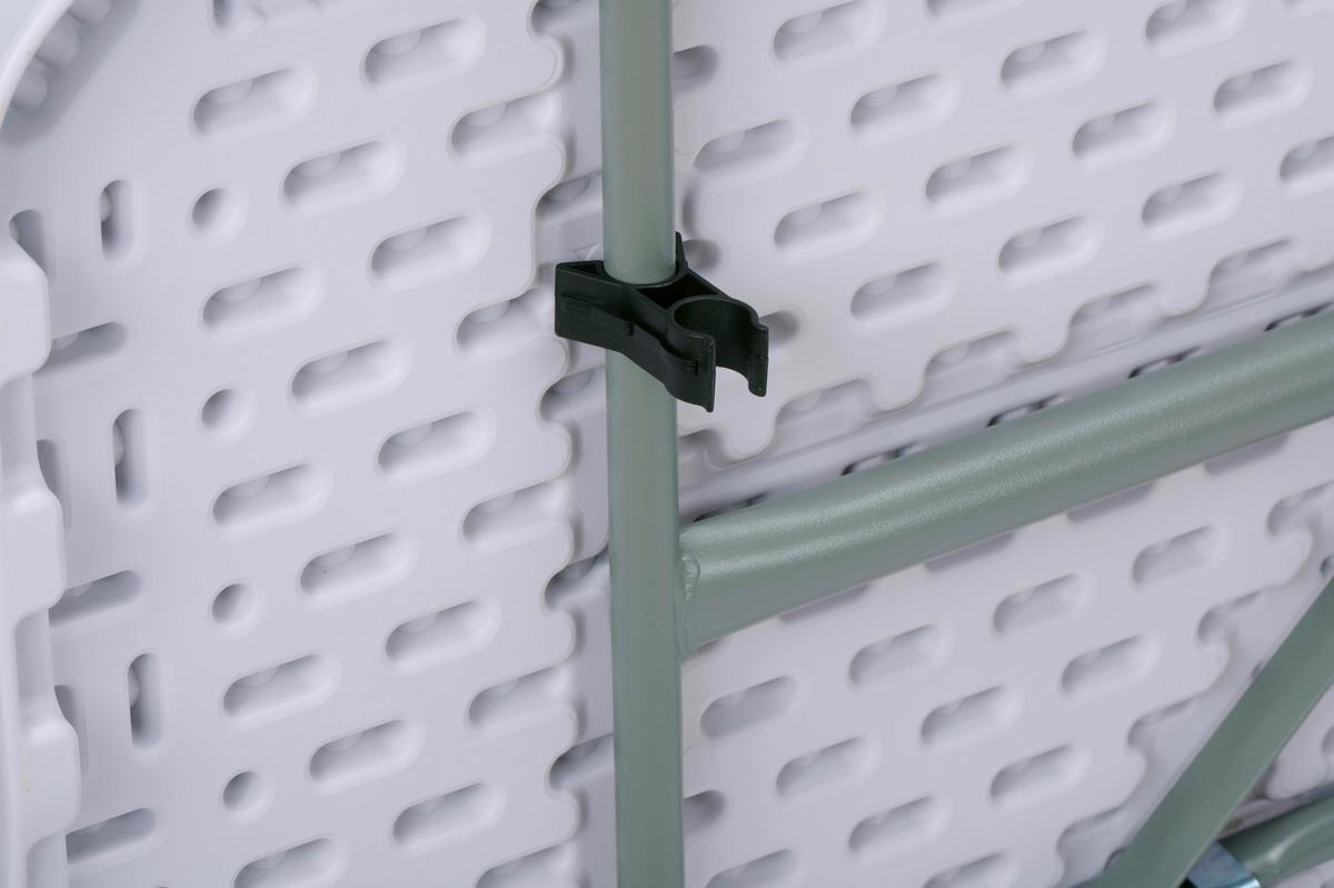 Klapptisch Table Foldable - Weiß, Basics, Kunststoff (180/70/74cm)