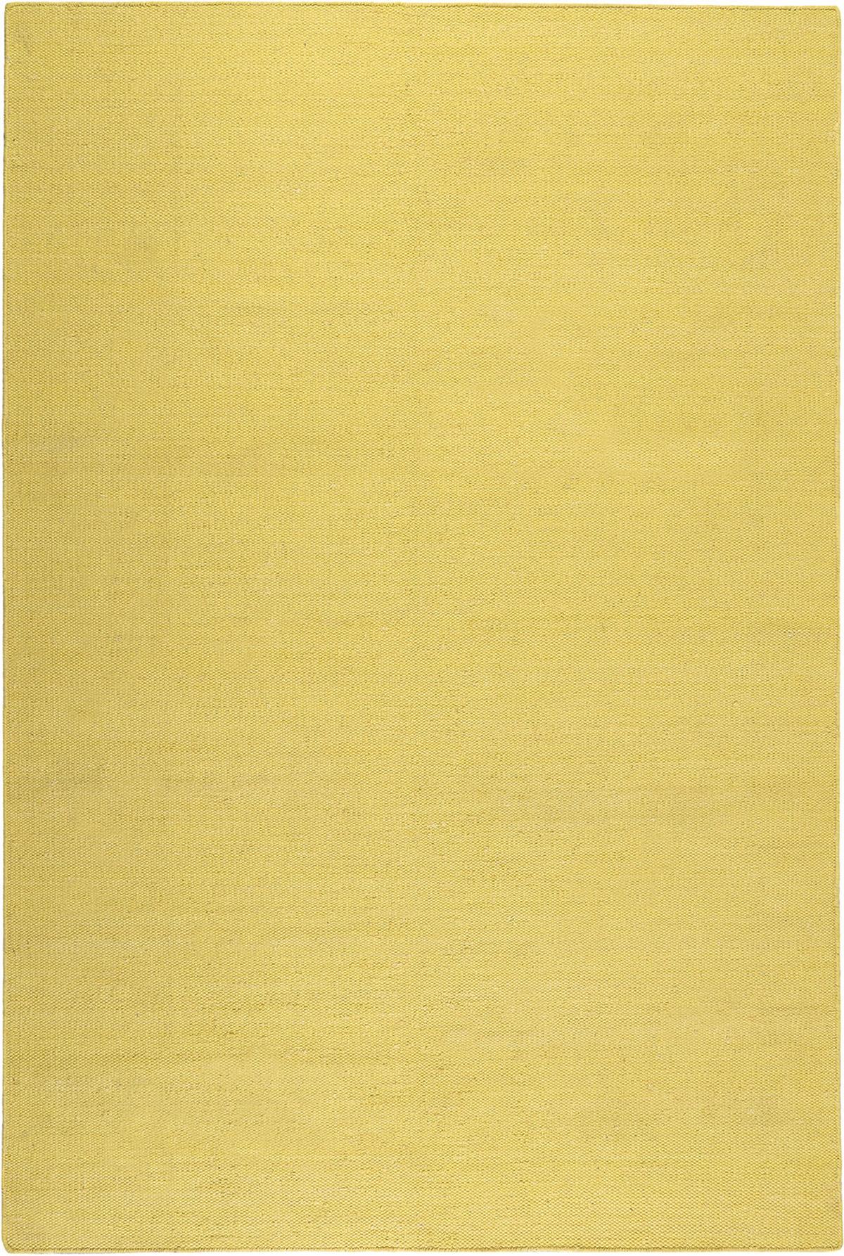 Handwebteppich Gelb Baumwolle Rainbow Kelim 130x190 Cm - Gelb, KONVENTIONELL, Textil (130/190cm) - Esprit