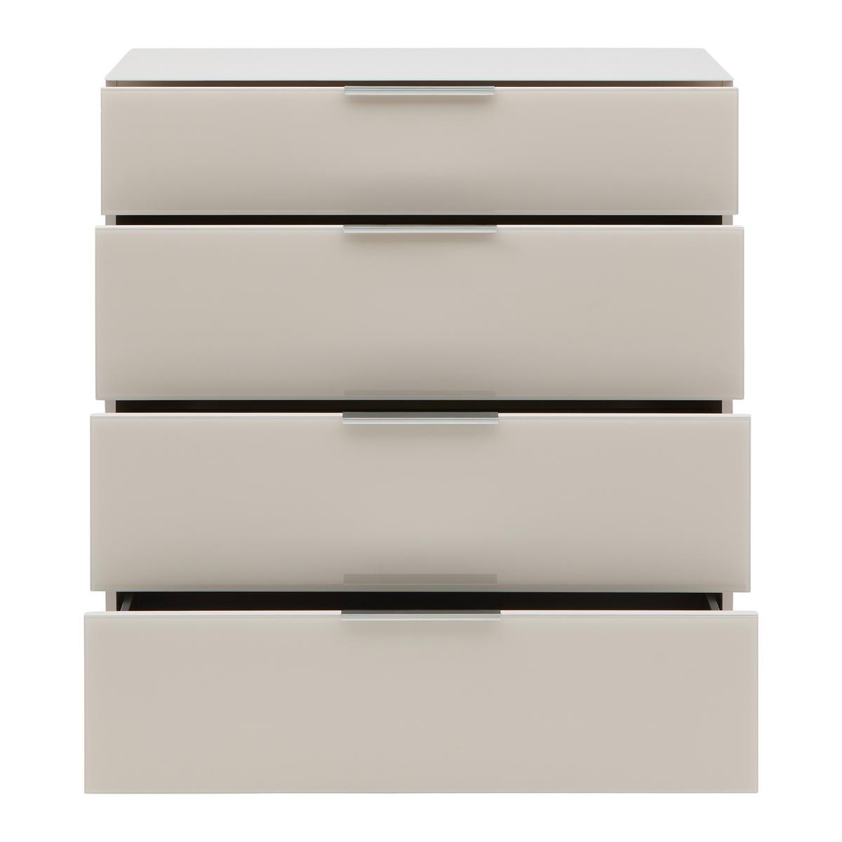 Kommode Siena Kaschmir - černá/kašmírová, Moderní, kov/kompozitní dřevo (90/99/40cm) - Mömax