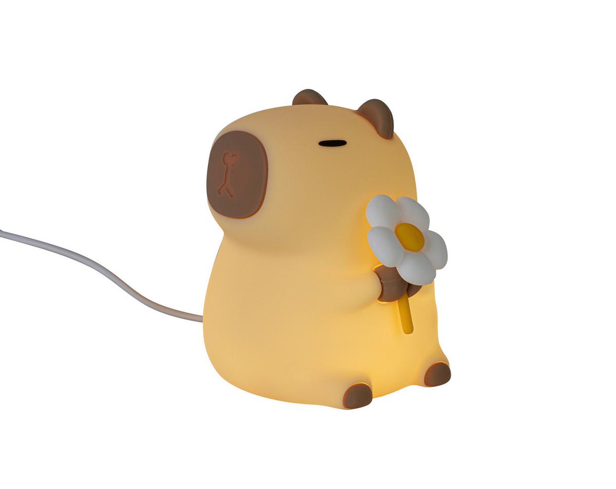 NOČNÍ SVĚTLO CAPYBARA - krémová, Moderní, plast (11/9,2/9cm) - Mömax