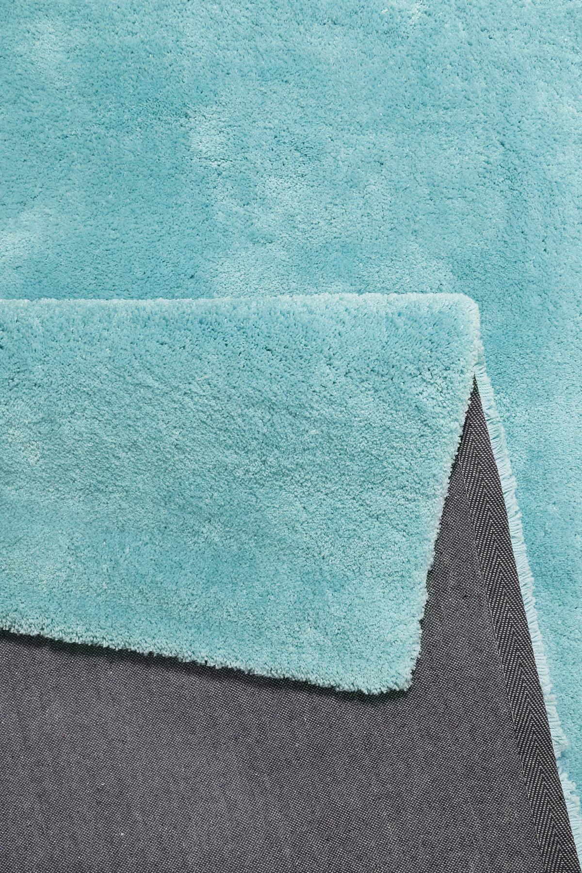Hochflorteppich Relaxx Türkis 130x190 cm - Türkis, Basics, Textil (130/190cm) - Esprit