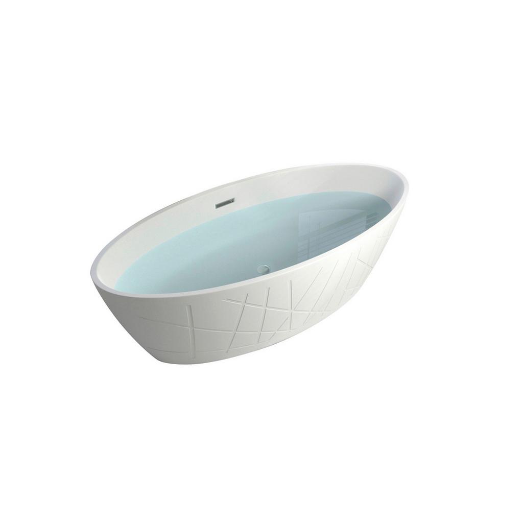 Badewanne Freistehend Weiß