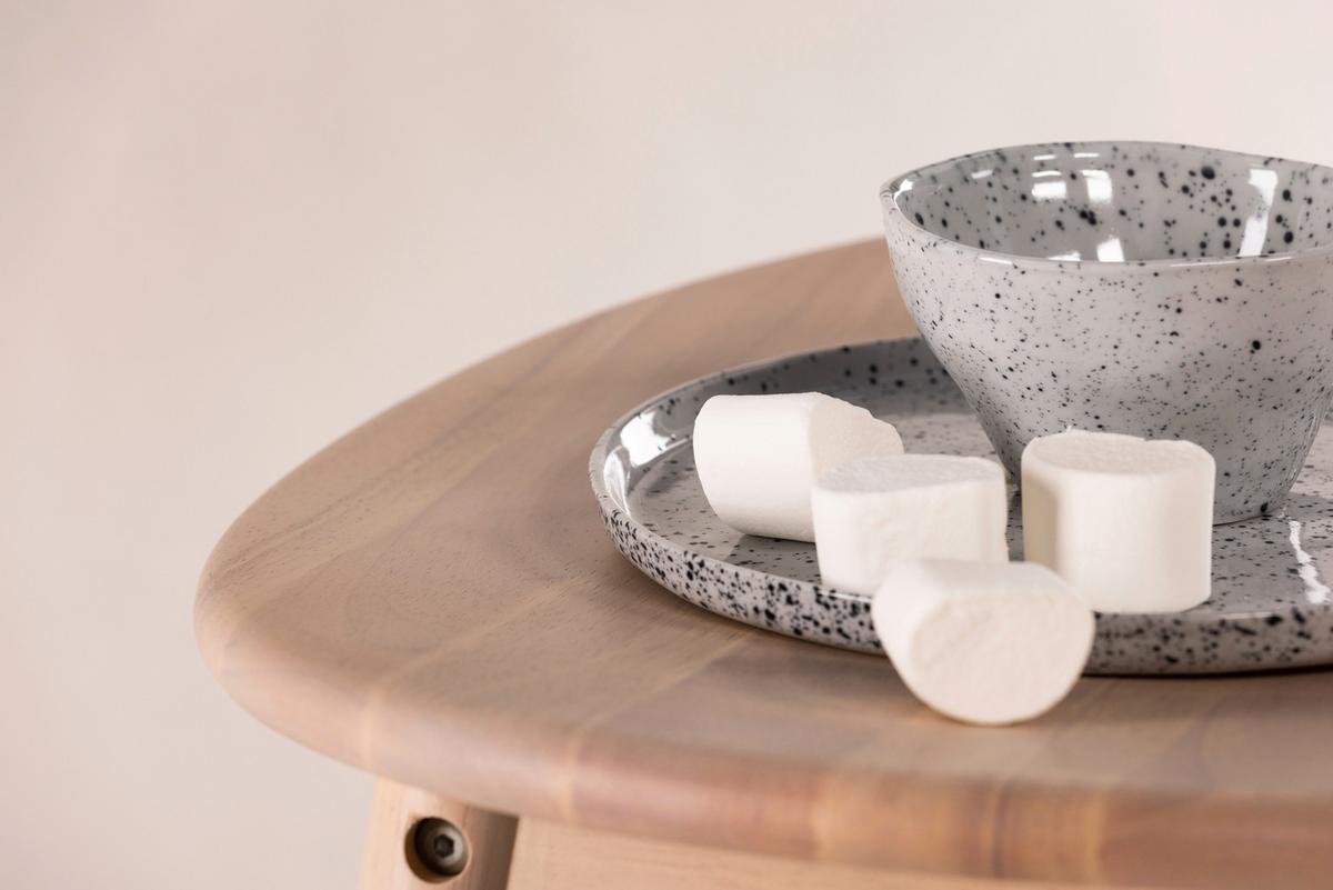 Barhocker Orust - Beige, Design, Holz (43,5/76,5/37cm) - Livetastic