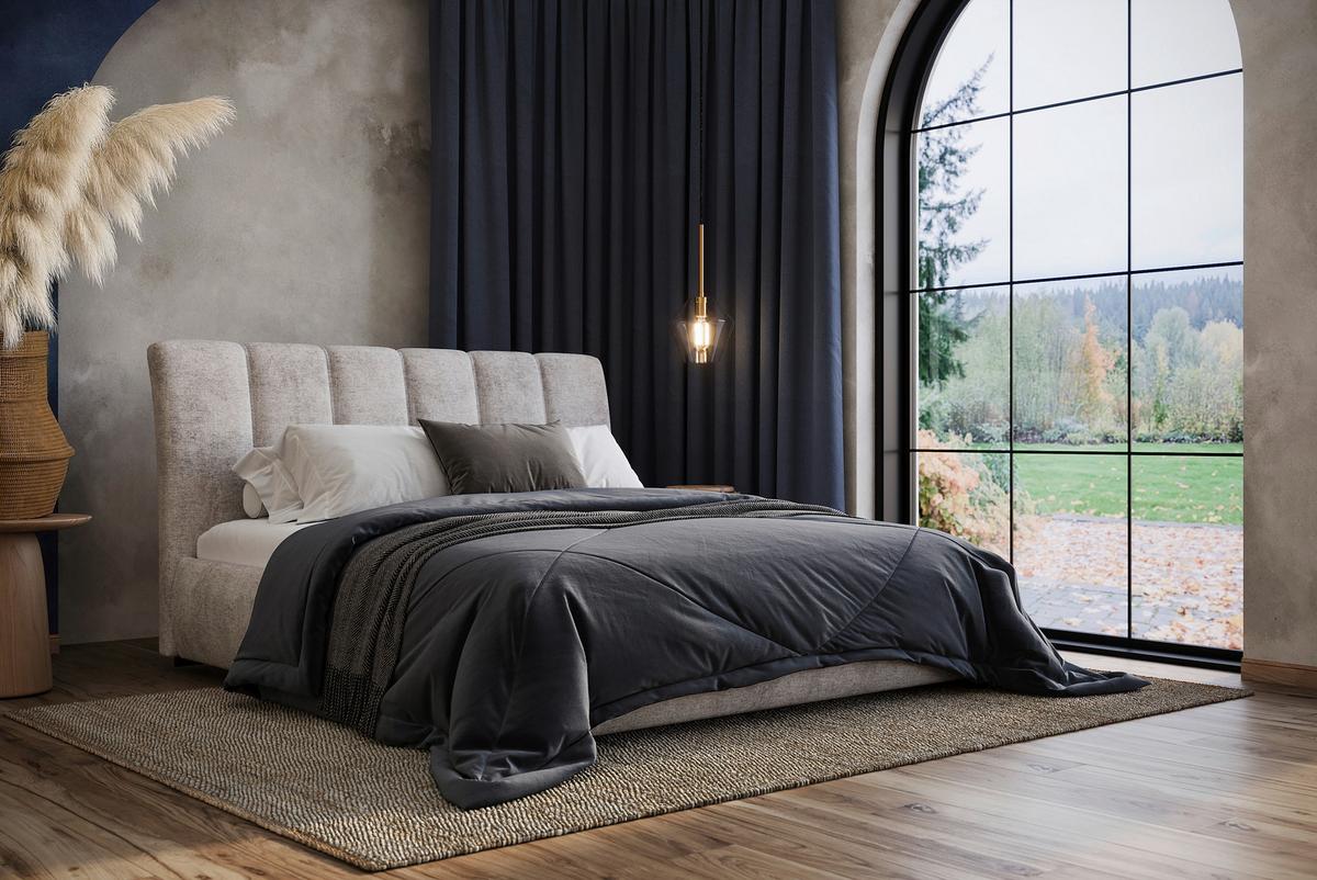 Polsterbett mit Bettkasten 180x200 cm Bilbao - Braun, MODERN, Holz/Holzwerkstoff (180/200cm) - MID.YOU