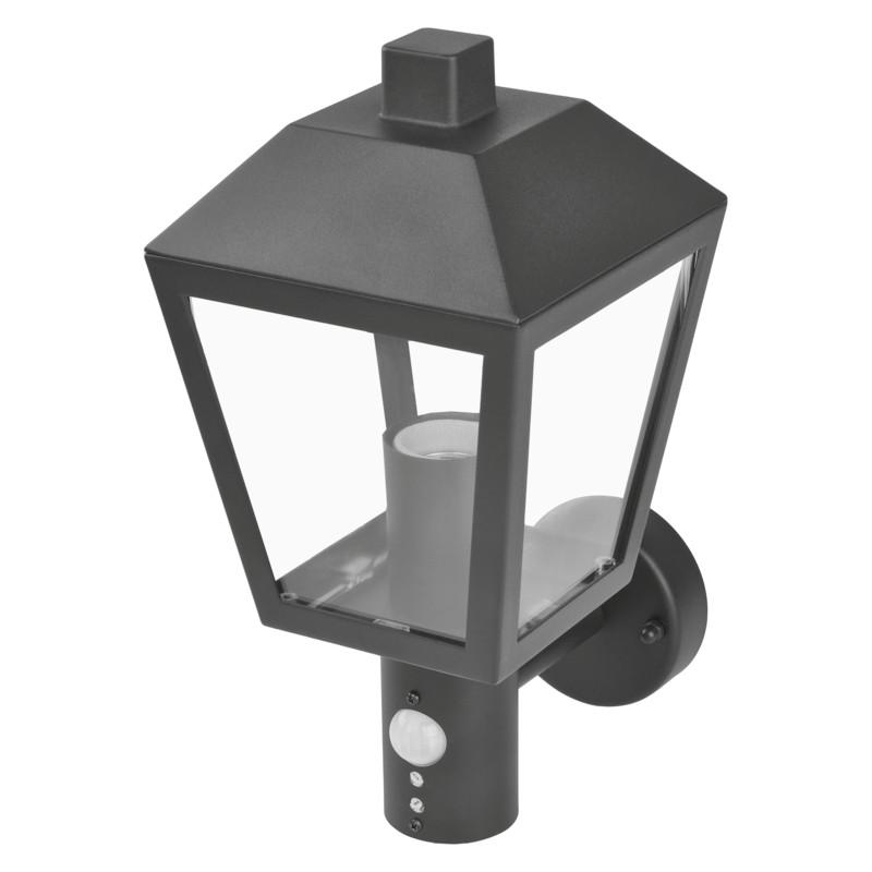 VONKAJŠIE LED SVIETIDLO ADENIA - čierna, Modern, kov/plast